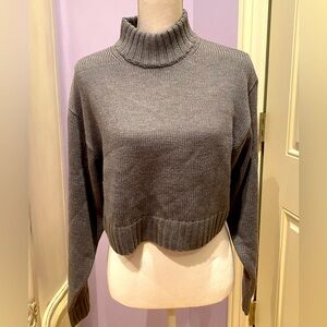 Aritzia Wilfred grey wool sweater
